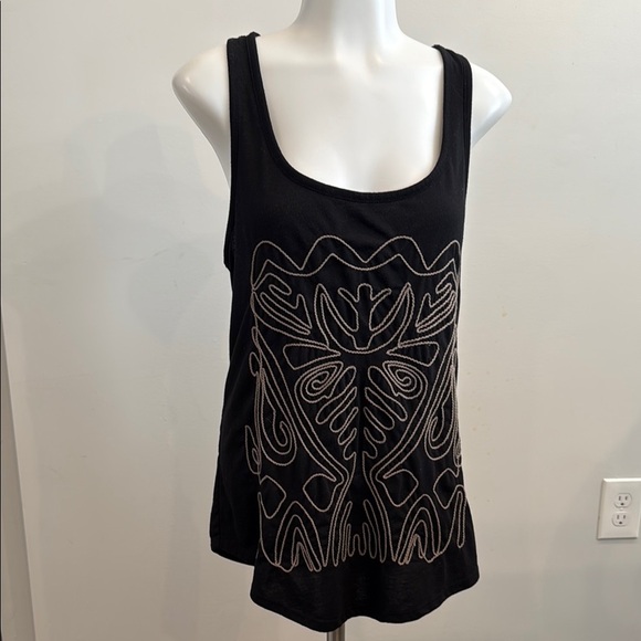 a.n.a Black Tank Top Relaxed Fit - Picture 3 of 9